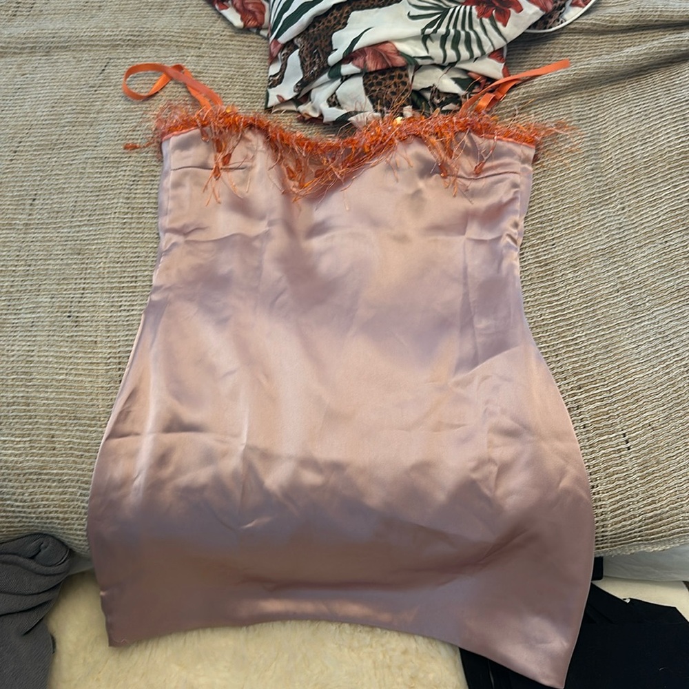 Danielle Guizo beaded mini dress